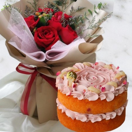 Flower + Cake Bundle Set