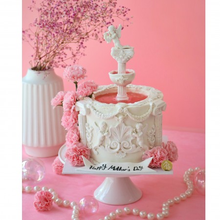 Love Fountain Cake